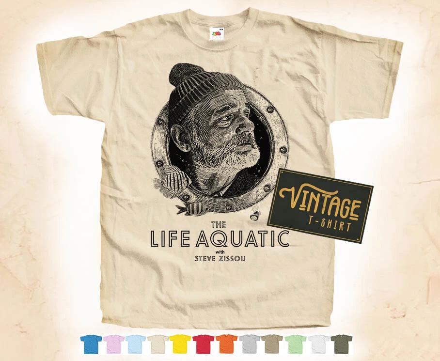 Black Print THE LIFE AQUATIC v1 Steve T-SHIRT Tee Vintage Poster 12 Colors S-5XL 4XL
Black Print THE LIFE AQUATIC v1 Steve T-SHIRT Tee Vintage Poster 12 Colors S-5XL 4XL