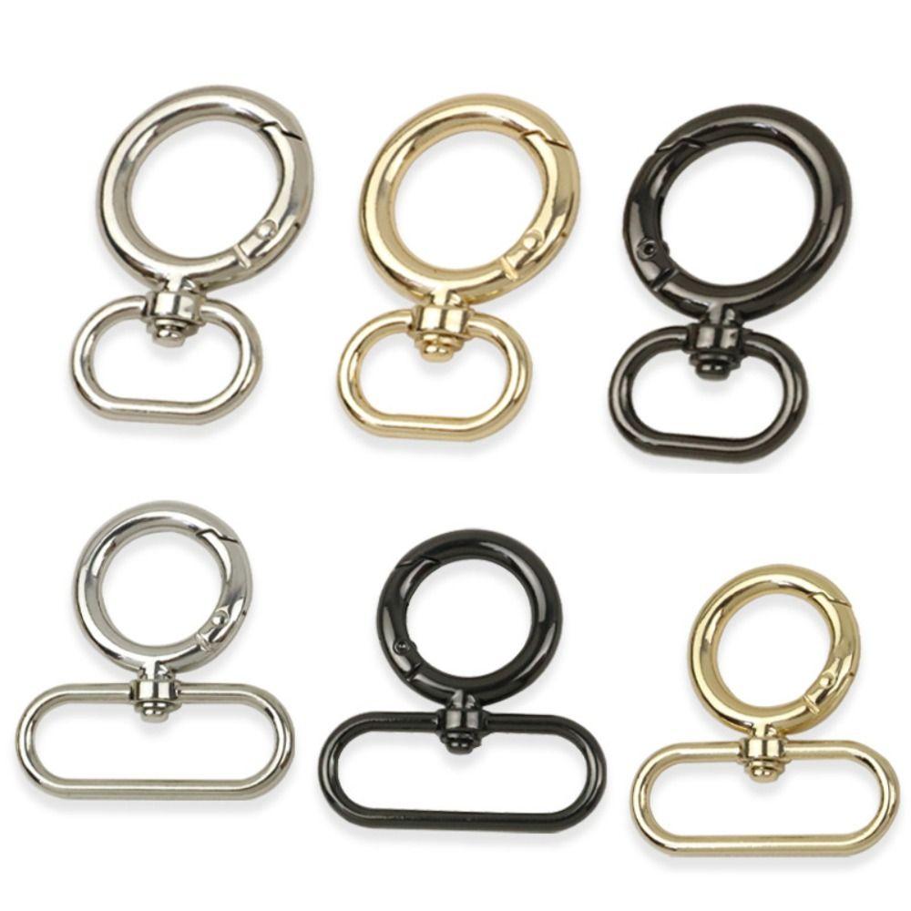 2 Sizes Spring Round Ring Multicolors Purses Handbags Carabiner Round Push Trigger Outdoor Tool
2 Sizes Spring Round Ring Multicolors Purses Handbags Carabiner Round Push Trigger Outdoor Tool