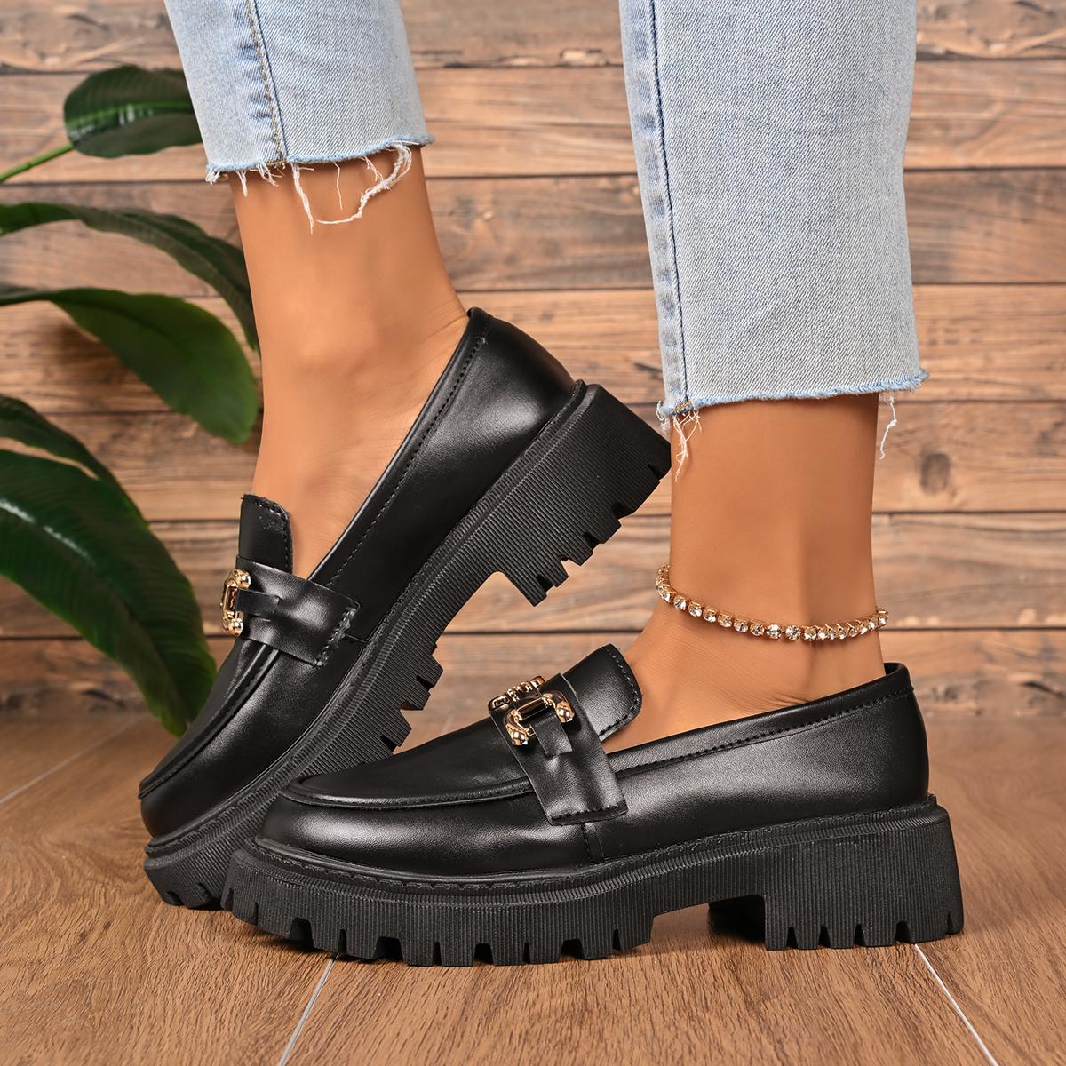 Модные женские кроссовки, лоферы на платформе, однотонные, с круглым носком, повседневная обувь, женская модная обувь в стиле преппи, туфли, большие размеры 35 чёрный
Модные женские кроссовки, лоферы на платформе, однотонные, с круглым носком, повседневная обувь, женская модная обувь в стиле преппи, туфли, большие размеры 35 чёрный