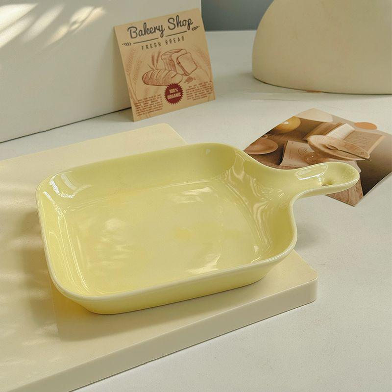 Cream-Colored Girly Gratin Bowl Set - Underglaze Ceramic Tableware with Handle for One Person
Cream-Colored Girly Gratin Bowl Set - Underglaze Ceramic Tableware with Handle for One Person