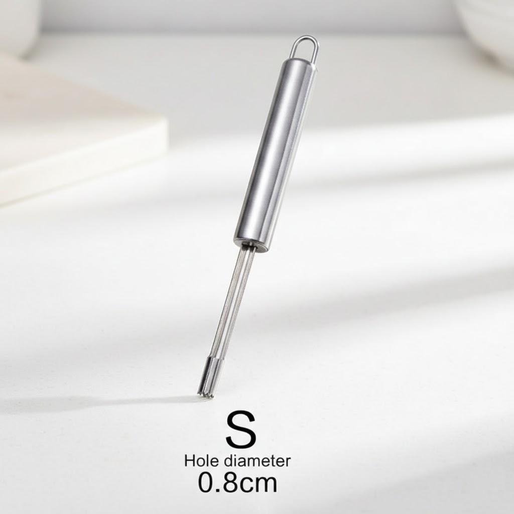 Stainless Steel Fruit Core Remover Apple Pear Cherry Pitter Kitchen Tool Easy Fruit Seed Removal Utensil for Home Cooking
Stainless Steel Fruit Core Remover Apple Pear Cherry Pitter Kitchen Tool Easy Fruit Seed Removal Utensil for Home Cooking