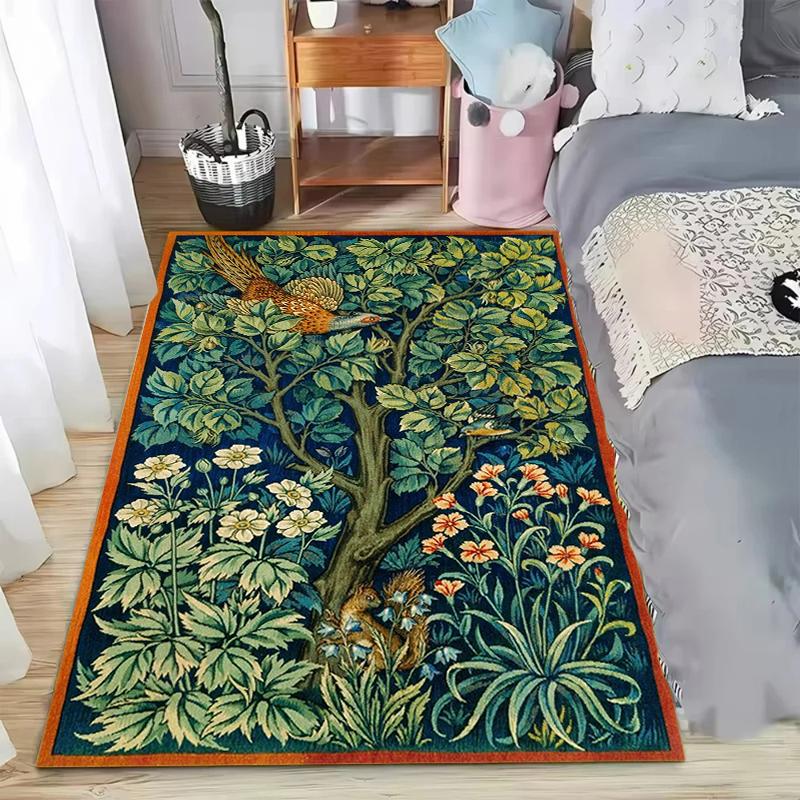 Vintage 2D Forest Tapestry Rectangular Area Rug for Bedroom Living Room Non Slip Washable Floor Mat Home Decorative Soft Carpet 40X60CM
Vintage 2D Forest Tapestry Rectangular Area Rug for Bedroom Living Room Non Slip Washable Floor Mat Home Decorative Soft Carpet 40X60CM