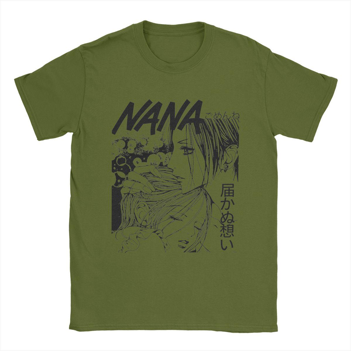 Men Nana Osaki Anime T Shirt 100% Cotton Tops Funny Short Sleeve Crewneck Tee Shirt New Arrival T-Shirts 4XL
Men Nana Osaki Anime T Shirt 100% Cotton Tops Funny Short Sleeve Crewneck Tee Shirt New Arrival T-Shirts 4XL