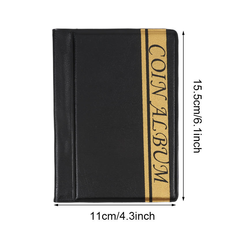 Альбом для коллекции монет на 120 карманов для хранения юбилейных пенни, органайзер с прозрачными страницами, идеально подходит для коллекционеров монет и нумизматических подарков One Size чёрный
Альбом для коллекции монет на 120 карманов для хранения юбилейных пенни, органайзер с прозрачными страницами, идеально подходит для коллекционеров монет и нумизматических подарков One Size чёрный