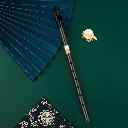 Jinchuan Tin Whistle, Aluminum, D-Flute, C-Flute, with Instructional Materials, Storage Bag/Case, Gold and Silver (Black, D Key)
Jinchuan Tin Whistle, Aluminum, D-Flute, C-Flute, with Instructional Materials, Storage Bag/Case, Gold and Silver (Black, D Key)