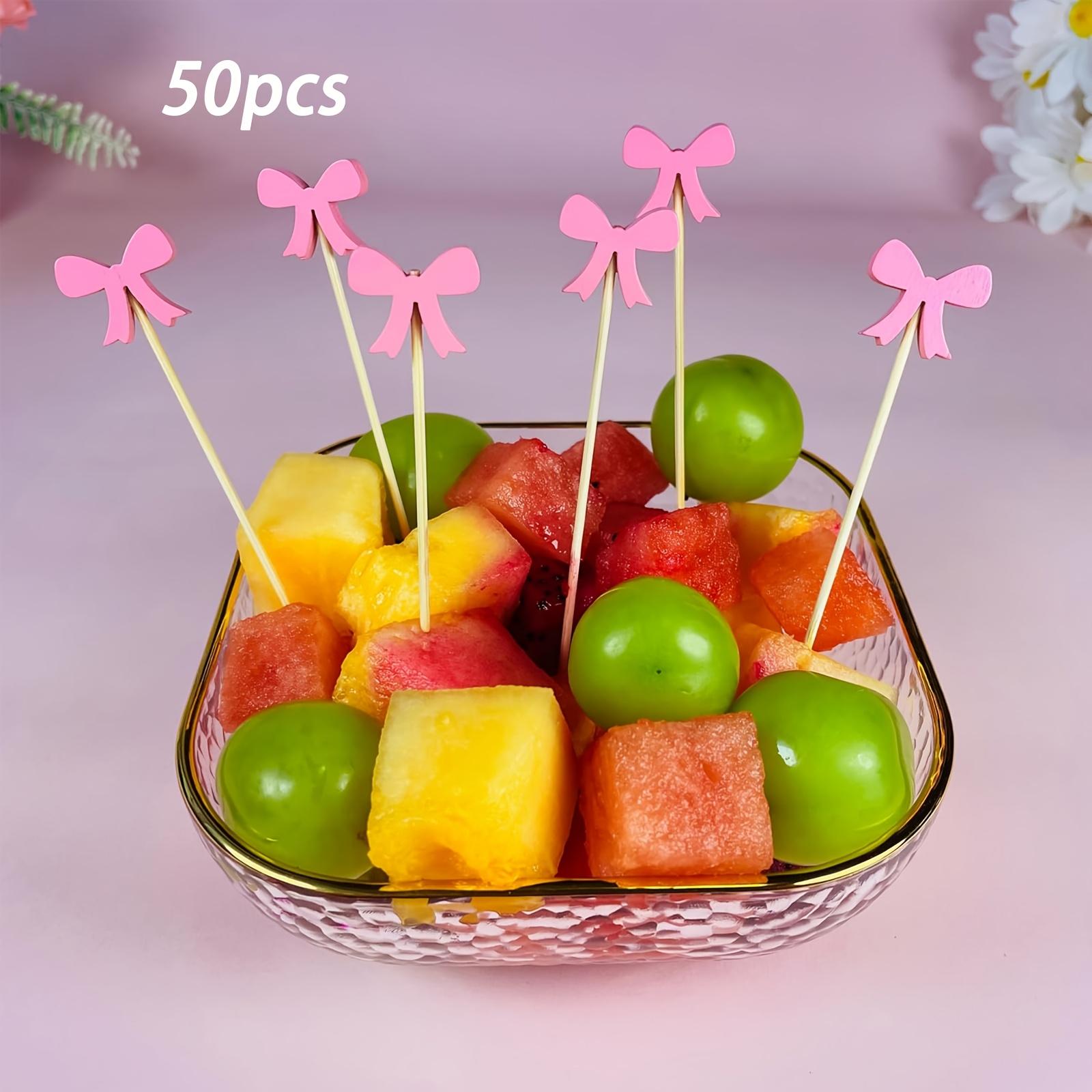 100pcs Pink Bow Toothpicks, Elegant Valentine s Day Cocktail Picks, Suitable for Appetizer Skewers, Used for Fruits, Drinks, Sandwiches, Desserts
100pcs Pink Bow Toothpicks, Elegant Valentine s Day Cocktail Picks, Suitable for Appetizer Skewers, Used for Fruits, Drinks, Sandwiches, Desserts