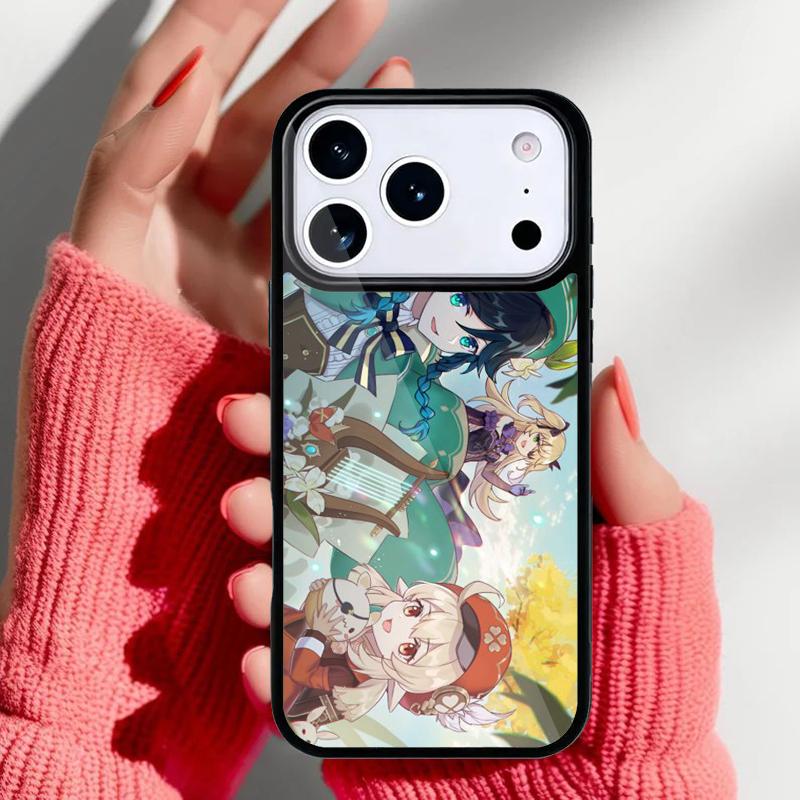 Genshin Impact soft Phone Case for iPhone 17 16 15 14 13 Pro Max Back Cover for 12 11 Pro Coque iPhone 16e
Genshin Impact soft Phone Case for iPhone 17 16 15 14 13 Pro Max Back Cover for 12 11 Pro Coque iPhone 16e