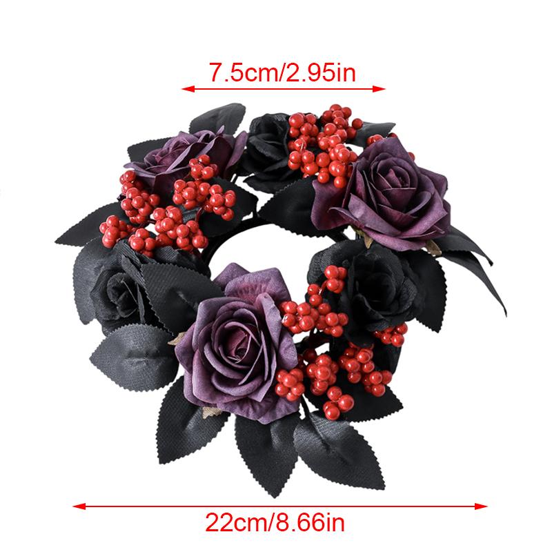 1 шт. Кольца для свечей с искусственными листьями Хэллоуин Мини-венки для жуткой вечеринки Доступно несколько вариантов
1 шт. Кольца для свечей с искусственными листьями Хэллоуин Мини-венки для жуткой вечеринки Доступно несколько вариантов