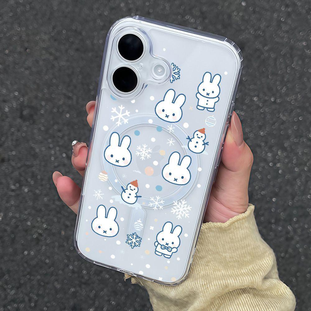 Snowflake Miffy Rabbit Acrylic Cartoon Case for Apple iPhone 11, 13 Pro, 14, 15, 16, 17 Pro Max Apple 15 Pro Max
Snowflake Miffy Rabbit Acrylic Cartoon Case for Apple iPhone 11, 13 Pro, 14, 15, 16, 17 Pro Max Apple 15 Pro Max