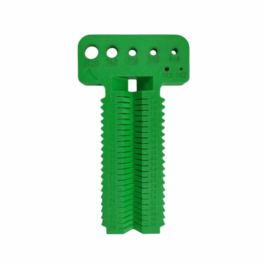 T-Square Wire Screw Measuring Tool 4-100mm 3D Printing Thread Pitch Gauge Measurement Ruler Plastic M2-M10 Architect Ruler зелёный
T-Square Wire Screw Measuring Tool 4-100mm 3D Printing Thread Pitch Gauge Measurement Ruler Plastic M2-M10 Architect Ruler зелёный