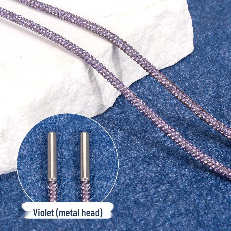 Трендові білі шнурки з кристалами для взуття, капелюхів та одягу 120 cm
Трендові білі шнурки з кристалами для взуття, капелюхів та одягу 120 cm