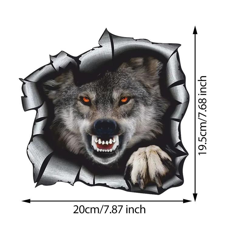 Ferocious Wolf Car Stickers Waterproof Vinyl Decals Auto Body Window Bumper Decor Motorcycle Helmet Stickers TM129 A-15cm Longest Side
Ferocious Wolf Car Stickers Waterproof Vinyl Decals Auto Body Window Bumper Decor Motorcycle Helmet Stickers TM129 A-15cm Longest Side