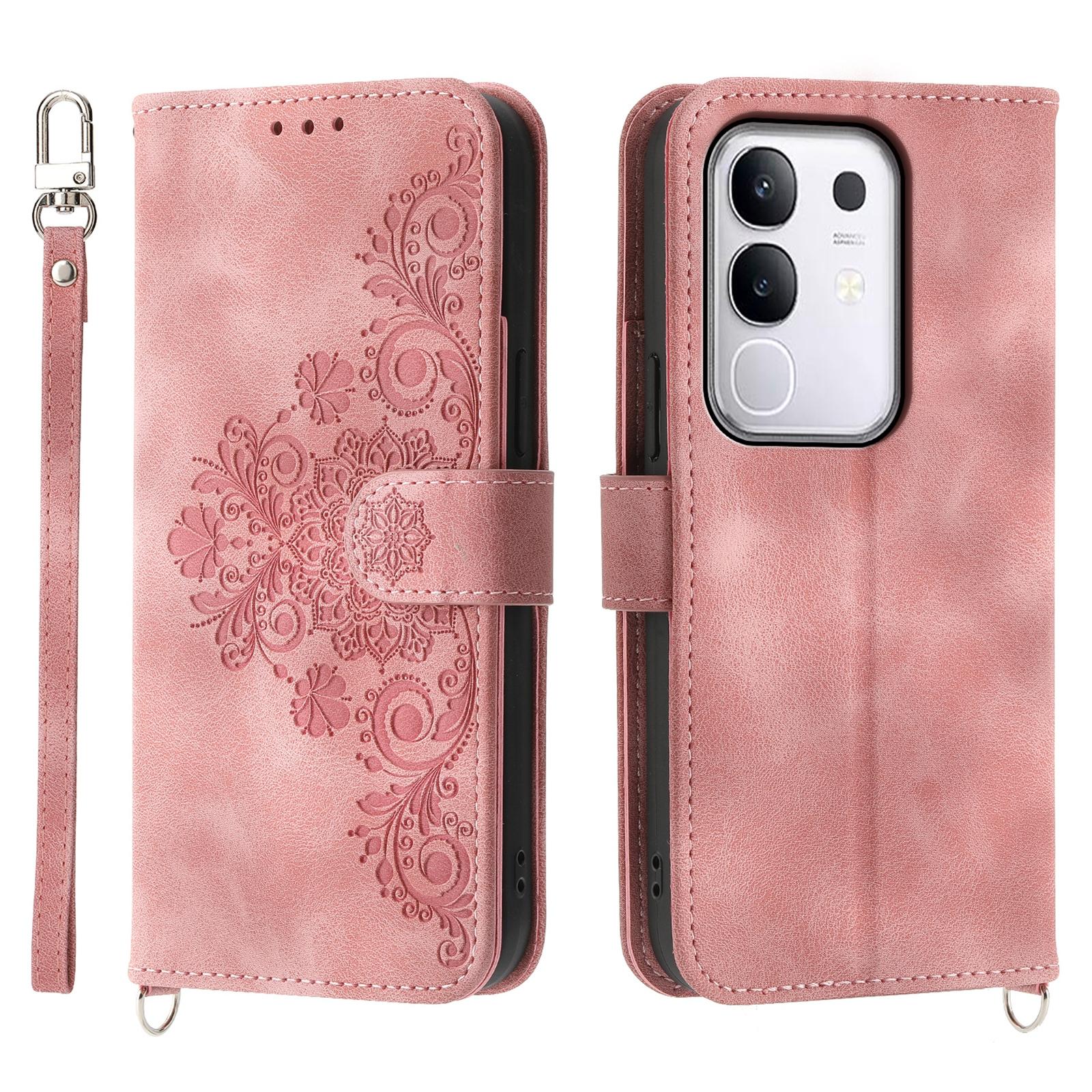 For vivo Y29 4G Case Flower Pattern PU Leather Wallet Phone Cover with Strap B
For vivo Y29 4G Case Flower Pattern PU Leather Wallet Phone Cover with Strap B