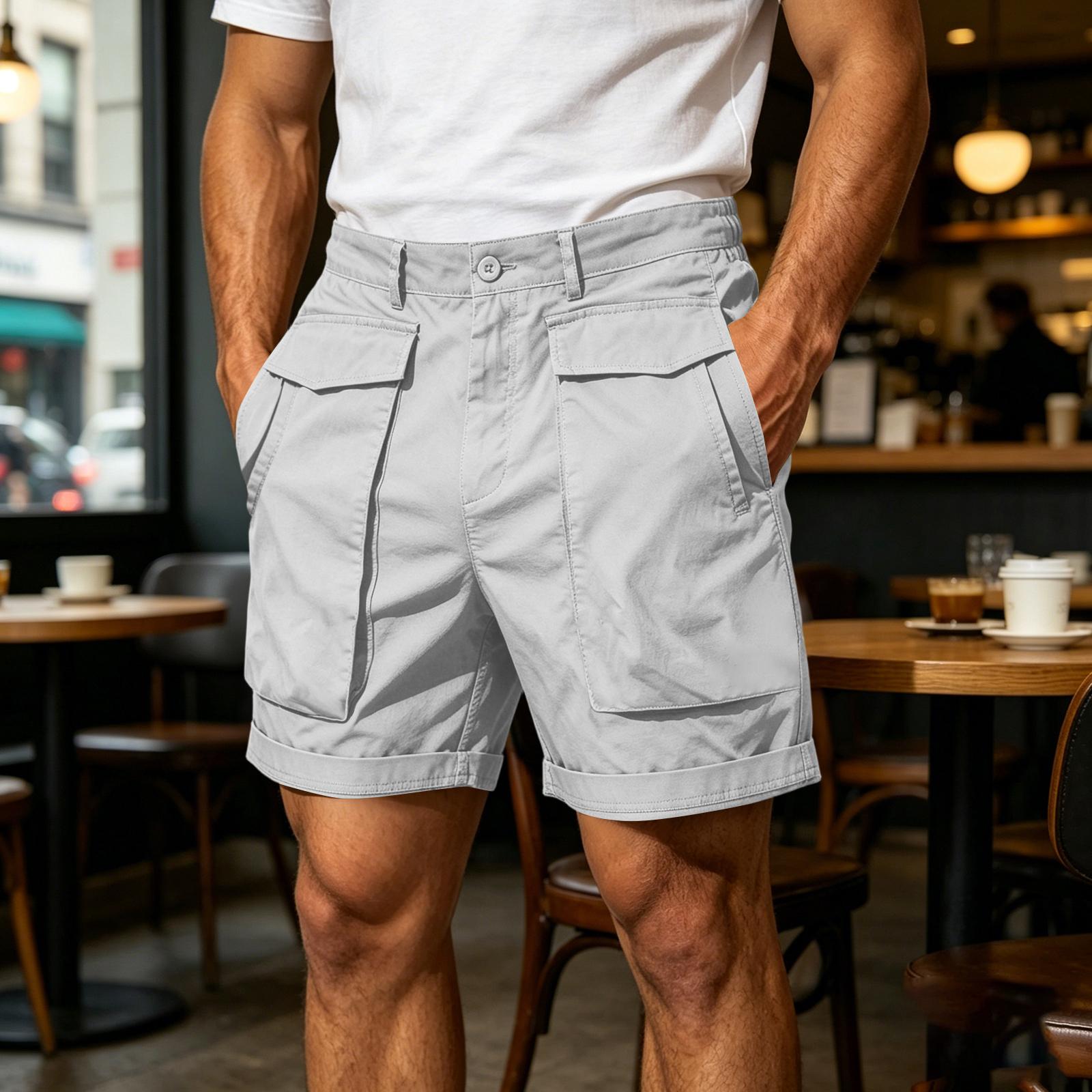Men s Casual Sport Shorts with Multiple Pockets Lightweight Breathable Fabric Comfortable Fit Suitable for Outdoor Activities and Daily Wear XXL білий
Men s Casual Sport Shorts with Multiple Pockets Lightweight Breathable Fabric Comfortable Fit Suitable for Outdoor Activities and Daily Wear XXL білий