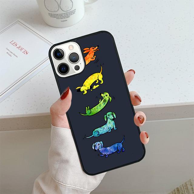 Cute cartoon Dachshund dog Phone Case For iPhone 17 Air 13 12 14 15 16 Cover For Apple Pro Max 6S Plus Coque iPhone 16pro max
Cute cartoon Dachshund dog Phone Case For iPhone 17 Air 13 12 14 15 16 Cover For Apple Pro Max 6S Plus Coque iPhone 16pro max