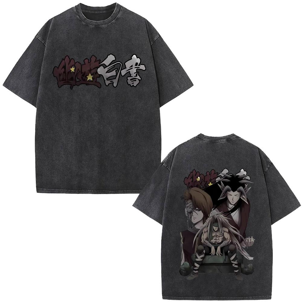 Washed Vintage Anime YuYu Hakusho Kuwabara Kazuma Graphic T Shirt Men Women Casual Oversized Tshirt Male s Manga Streetwear S
Washed Vintage Anime YuYu Hakusho Kuwabara Kazuma Graphic T Shirt Men Women Casual Oversized Tshirt Male s Manga Streetwear S