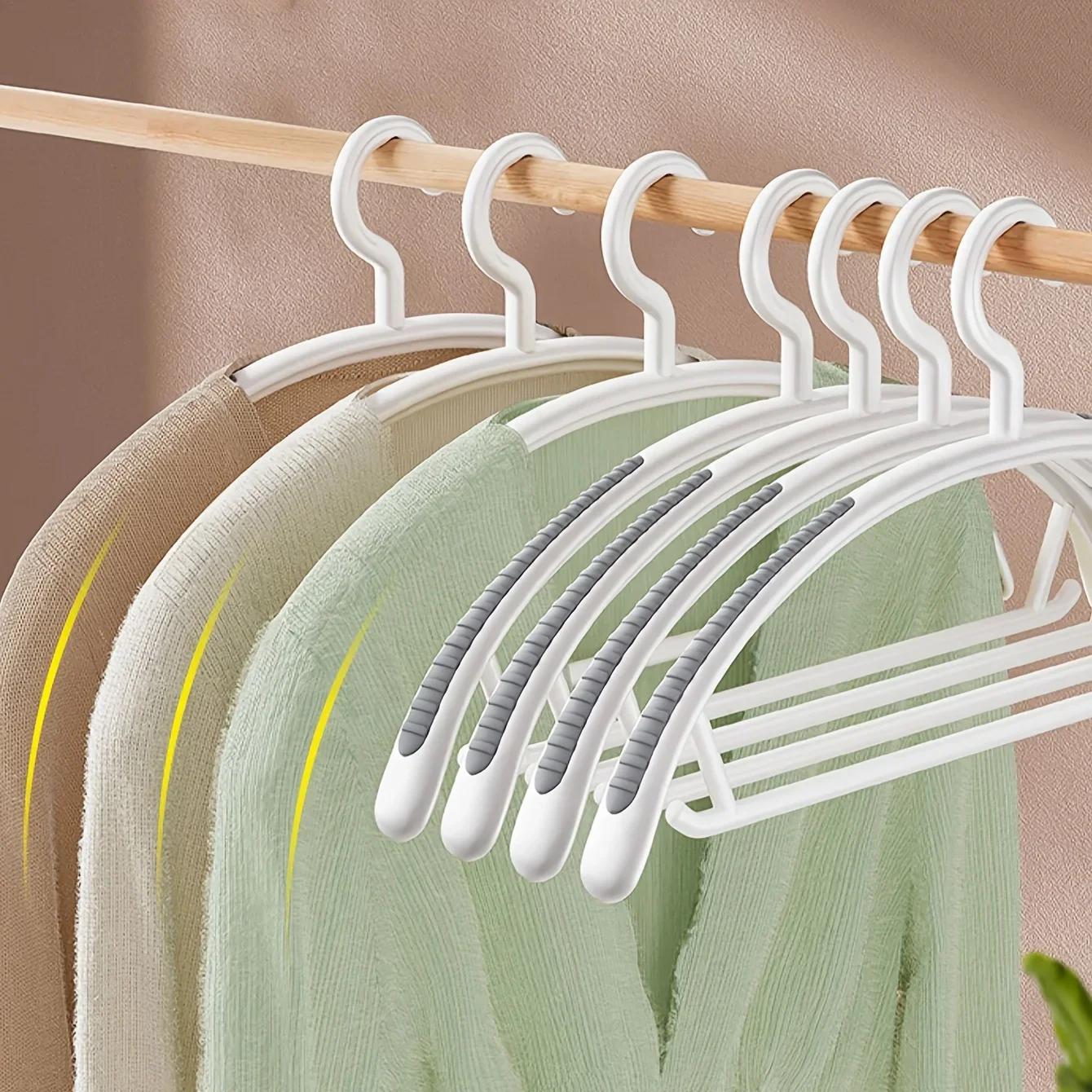 New 2/14pcs Household Non-slip Hanger, Thick And Wide Shoulder Plastic Drying Rack, Used To Hang Clothes Wholesalers
New 2/14pcs Household Non-slip Hanger, Thick And Wide Shoulder Plastic Drying Rack, Used To Hang Clothes Wholesalers