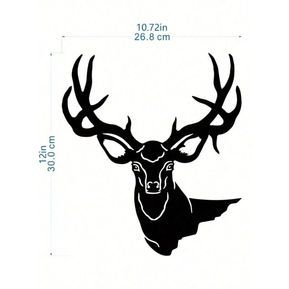 1 PC Forged Iron Deer Head Wall Art, Modern Nordic Lodge Decor, Metal Animal Sculpture for Living Room Office, Lightweight Statue, Home Accents TY3436 різнокольоровий
1 PC Forged Iron Deer Head Wall Art, Modern Nordic Lodge Decor, Metal Animal Sculpture for Living Room Office, Lightweight Statue, Home Accents TY3436 різнокольоровий