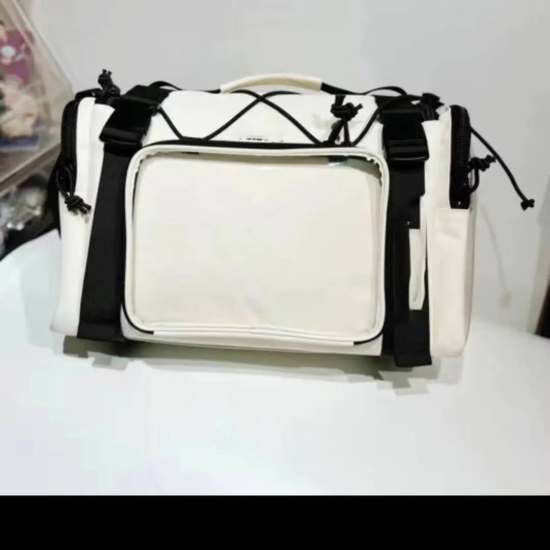 New Y2K Ita Shoulder Bag Large Capacity Sports Crossbody Bag Cute Girls Transparent Messenger Bag DIY Display Commuter Handbags 33x22x12cm білий
New Y2K Ita Shoulder Bag Large Capacity Sports Crossbody Bag Cute Girls Transparent Messenger Bag DIY Display Commuter Handbags 33x22x12cm білий