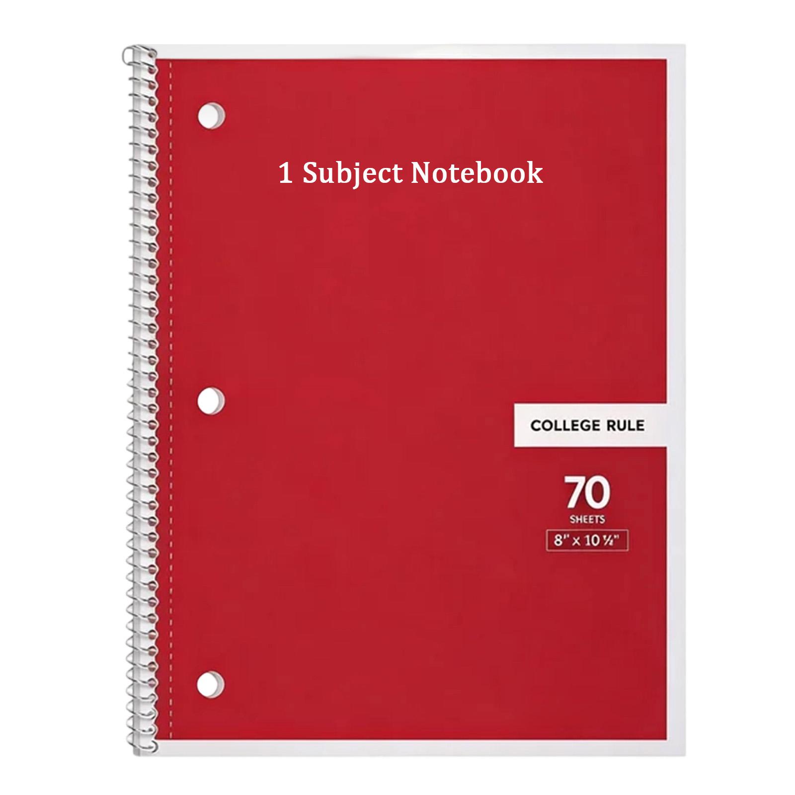 Spiral Notebook, Single,page Format, Wide Spacing, 8 X 10.5 Inches, 70 Pages, Multiple Colors, Back,to,school . One Size червоний
Spiral Notebook, Single,page Format, Wide Spacing, 8 X 10.5 Inches, 70 Pages, Multiple Colors, Back,to,school . One Size червоний