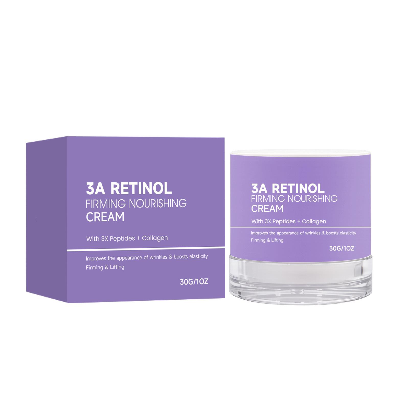 3A Retinol Firming Nourishing Cream with Peptides and Collagen for Skin Elasticity Improvement Wrinkle Reduction and Lifting Effect 30g 1oz One Size
3A Retinol Firming Nourishing Cream with Peptides and Collagen for Skin Elasticity Improvement Wrinkle Reduction and Lifting Effect 30g 1oz One Size