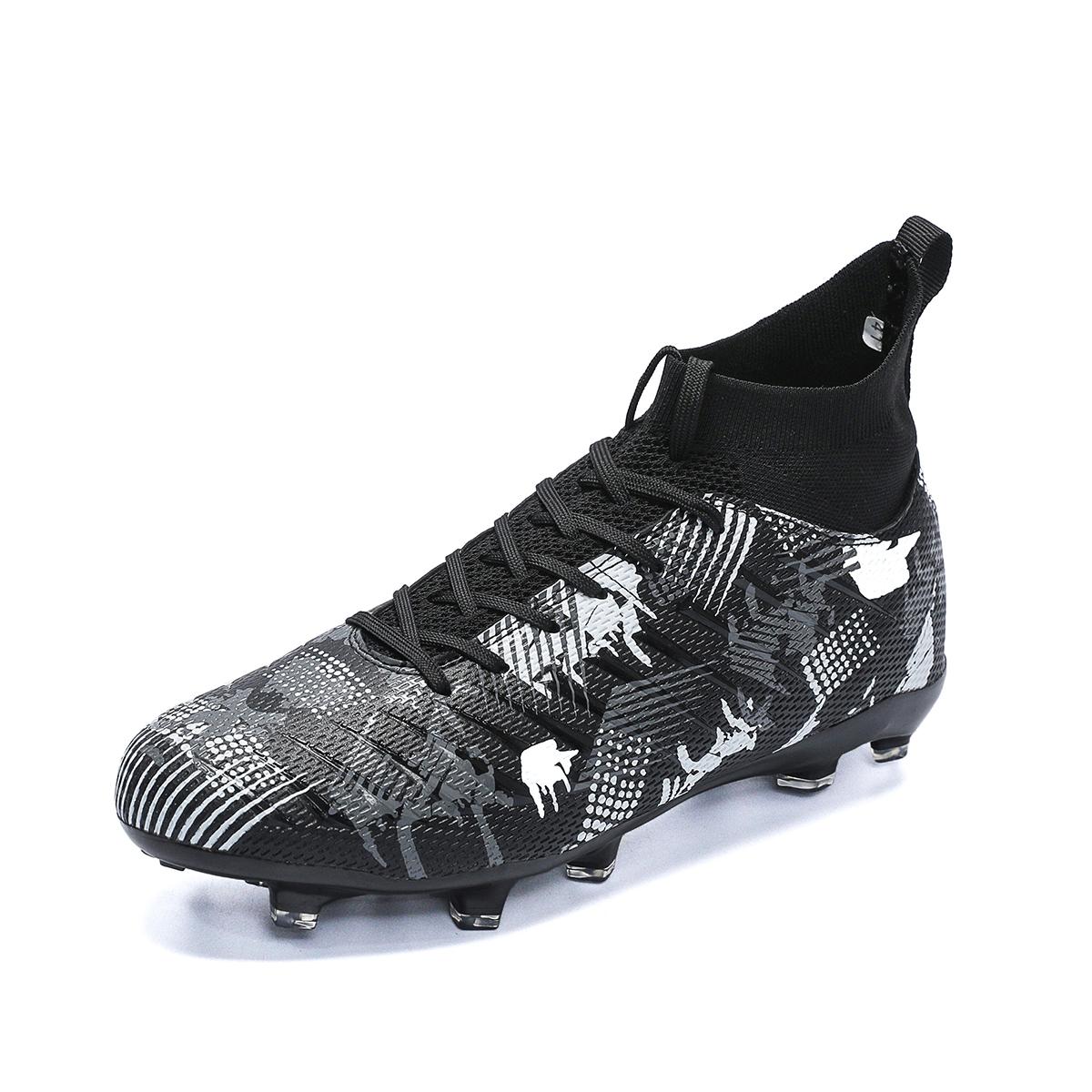 Professional Football Shoes Men Society Unisex Sneaker Sports High Quality TF/FG Long Spikes Soccer Shoes Cleats Football Boots 37
Professional Football Shoes Men Society Unisex Sneaker Sports High Quality TF/FG Long Spikes Soccer Shoes Cleats Football Boots 37