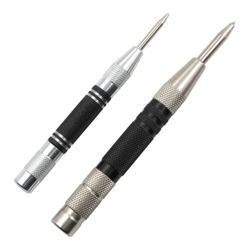 155mm black and white center punch automatic spring type locator glass striker window breaker 128mm punch centering tool
155mm black and white center punch automatic spring type locator glass striker window breaker 128mm punch centering tool