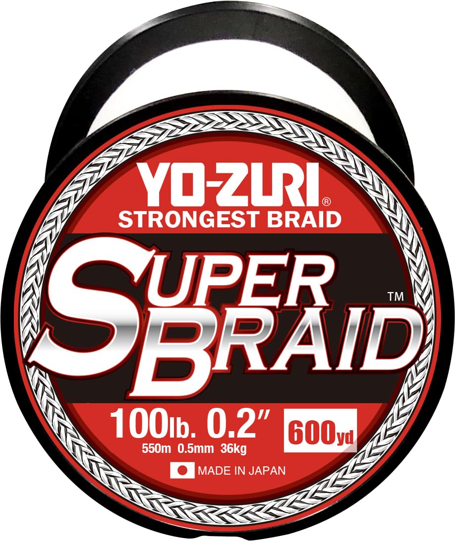 Плетеный шнур PE Super Braid 600 ярдов 100 фунтов Белый цвет YO-ZURI белый
Плетеный шнур PE Super Braid 600 ярдов 100 фунтов Белый цвет YO-ZURI белый