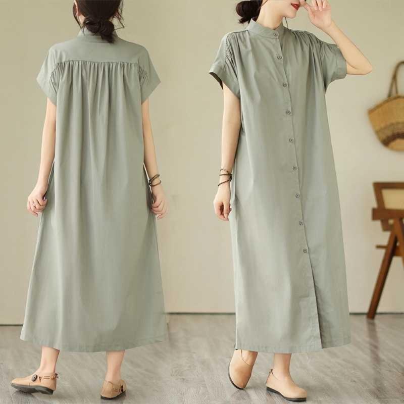 Блузка с коротким рукавом, стойкой воротником, свободного кроя, повседневная one size fits all чёрный
Блузка с коротким рукавом, стойкой воротником, свободного кроя, повседневная one size fits all чёрный