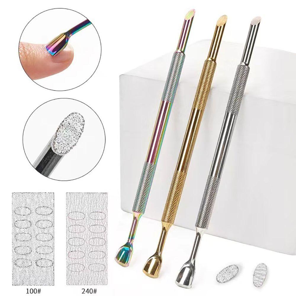 Gradient Color Cuticle Pusher Pedicure Kit Manicure Tool Set Professional Gel Nail Polish
Gradient Color Cuticle Pusher Pedicure Kit Manicure Tool Set Professional Gel Nail Polish