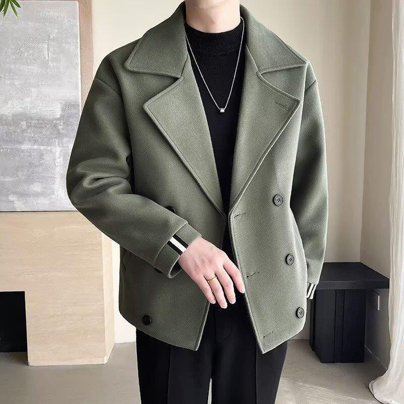 2026 Men s Double-Breasted Wool Trench Coat – Spring Lapel Short Jacket, Casual British Fashion 3XL зелений
2026 Men s Double-Breasted Wool Trench Coat – Spring Lapel Short Jacket, Casual British Fashion 3XL зелений