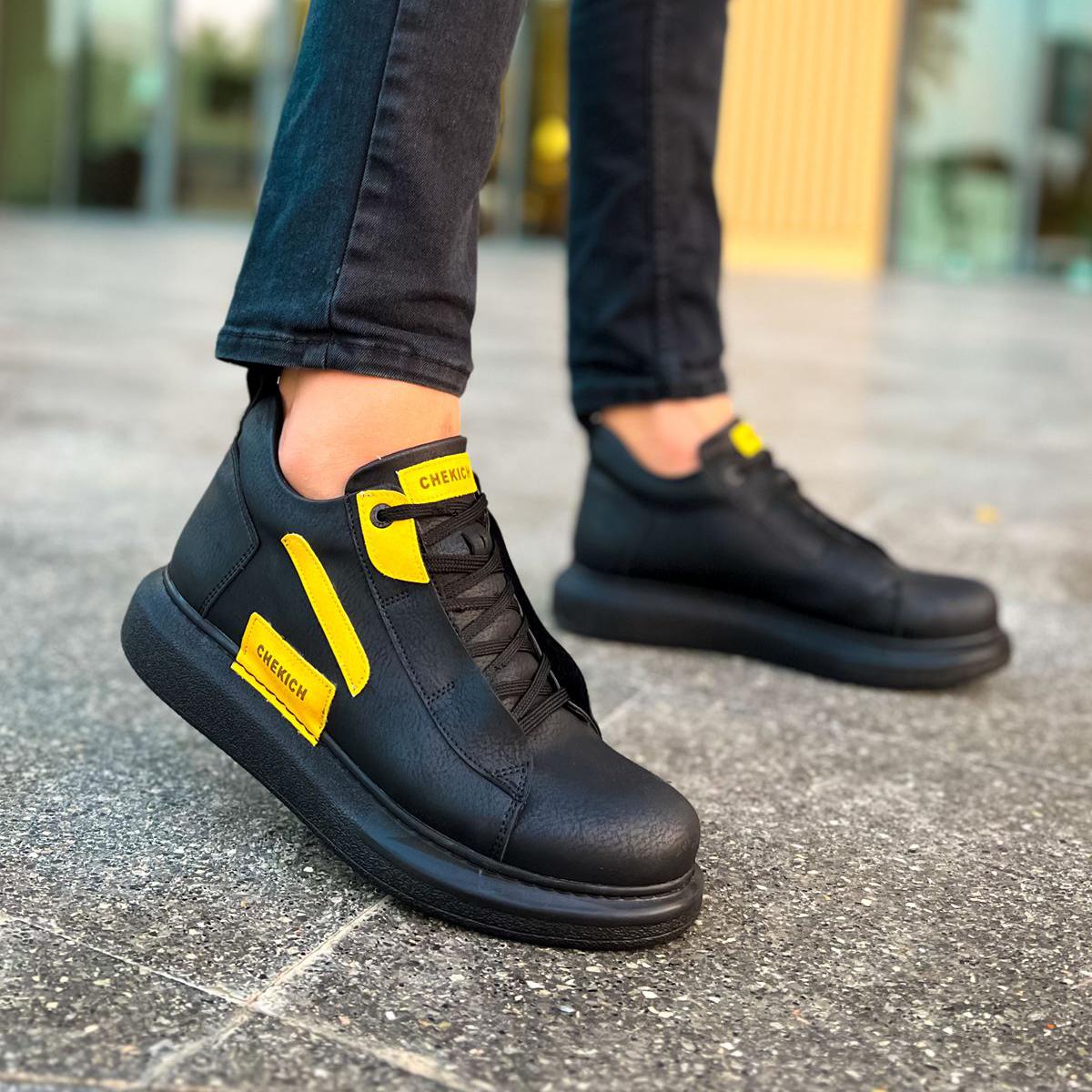 CHEKICH, оригинальные брендовые повседневные мужские ботинки черного и желтого цвета GRT Frogner, ботинки высокого качества, мужские ботинки CH131
CHEKICH, оригинальные брендовые повседневные мужские ботинки черного и желтого цвета GRT Frogner, ботинки высокого качества, мужские ботинки CH131