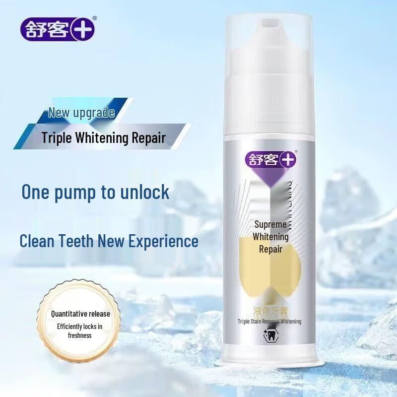 Shuke Green Tea Whitening Liquid Toothpaste
Shuke Green Tea Whitening Liquid Toothpaste