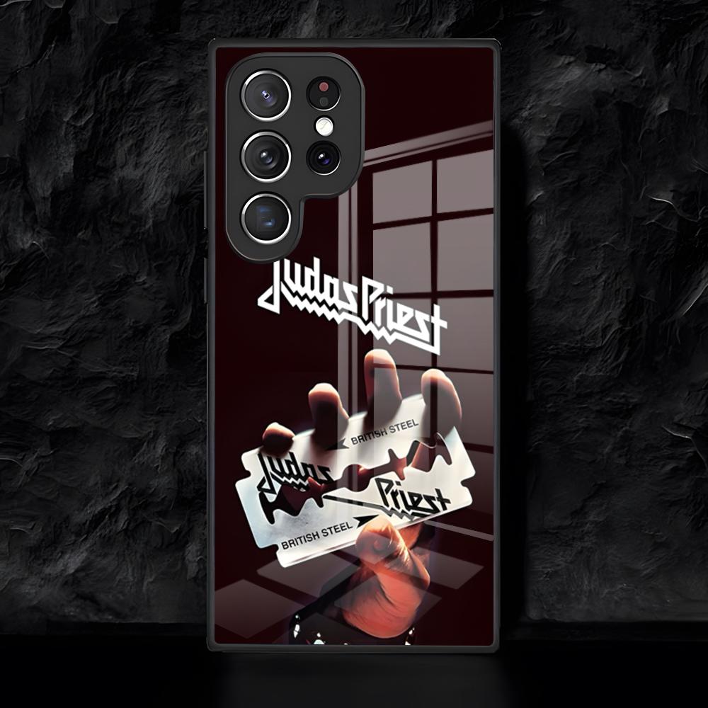 Band J-Judas P-Priest Phone Case For Samsung S26 S25 Edge Ultra 24 23 22 21 Ultra Plus Fe A55 56 15 4G 5GGlass Cover Galaxy S23
Band J-Judas P-Priest Phone Case For Samsung S26 S25 Edge Ultra 24 23 22 21 Ultra Plus Fe A55 56 15 4G 5GGlass Cover Galaxy S23