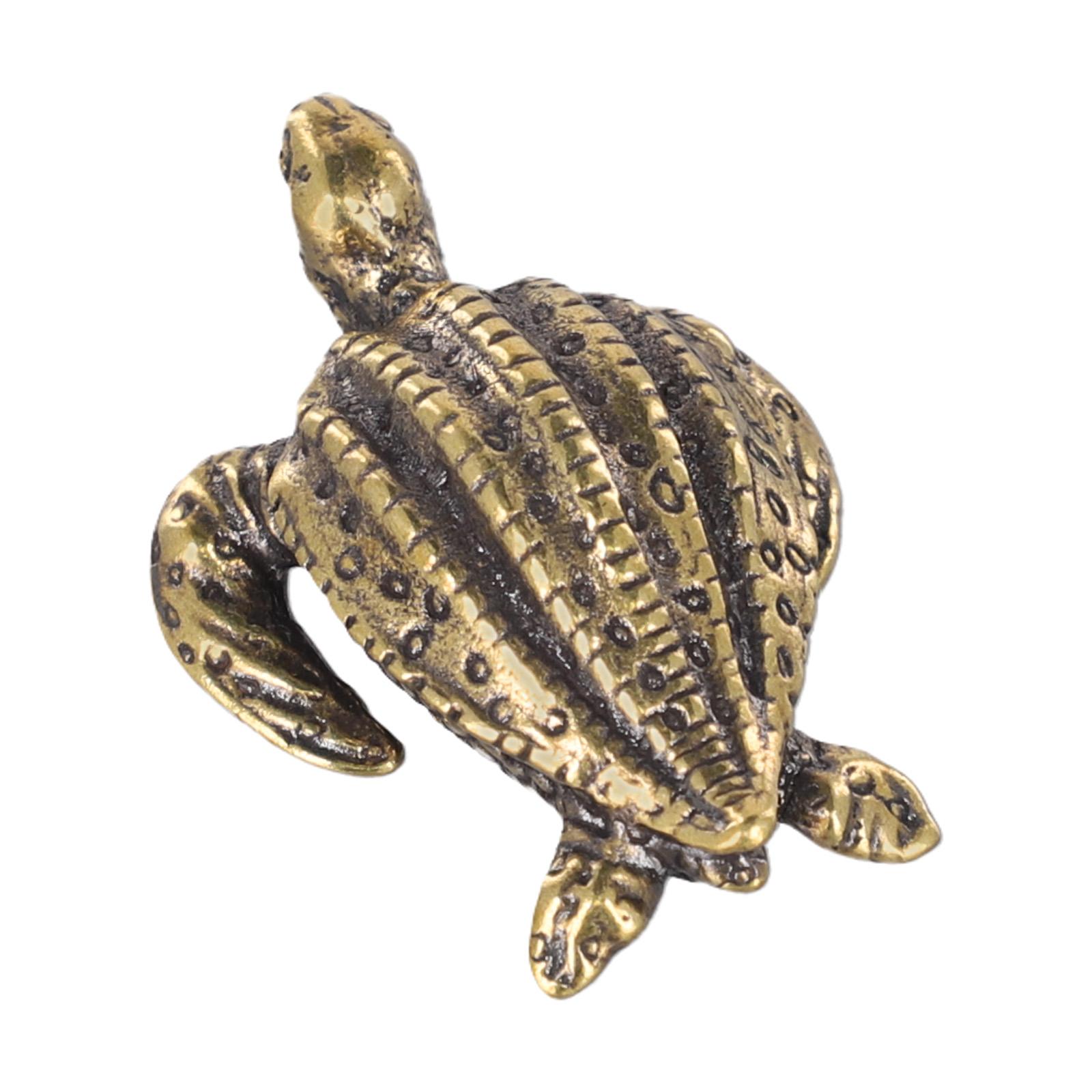 Turtle Copper Tortoise Vintage 4.7*1.4cm Antique Crafts Brass Animal Statue Creative Figurine Office Table Ornaments China Mainland
Turtle Copper Tortoise Vintage 4.7*1.4cm Antique Crafts Brass Animal Statue Creative Figurine Office Table Ornaments China Mainland