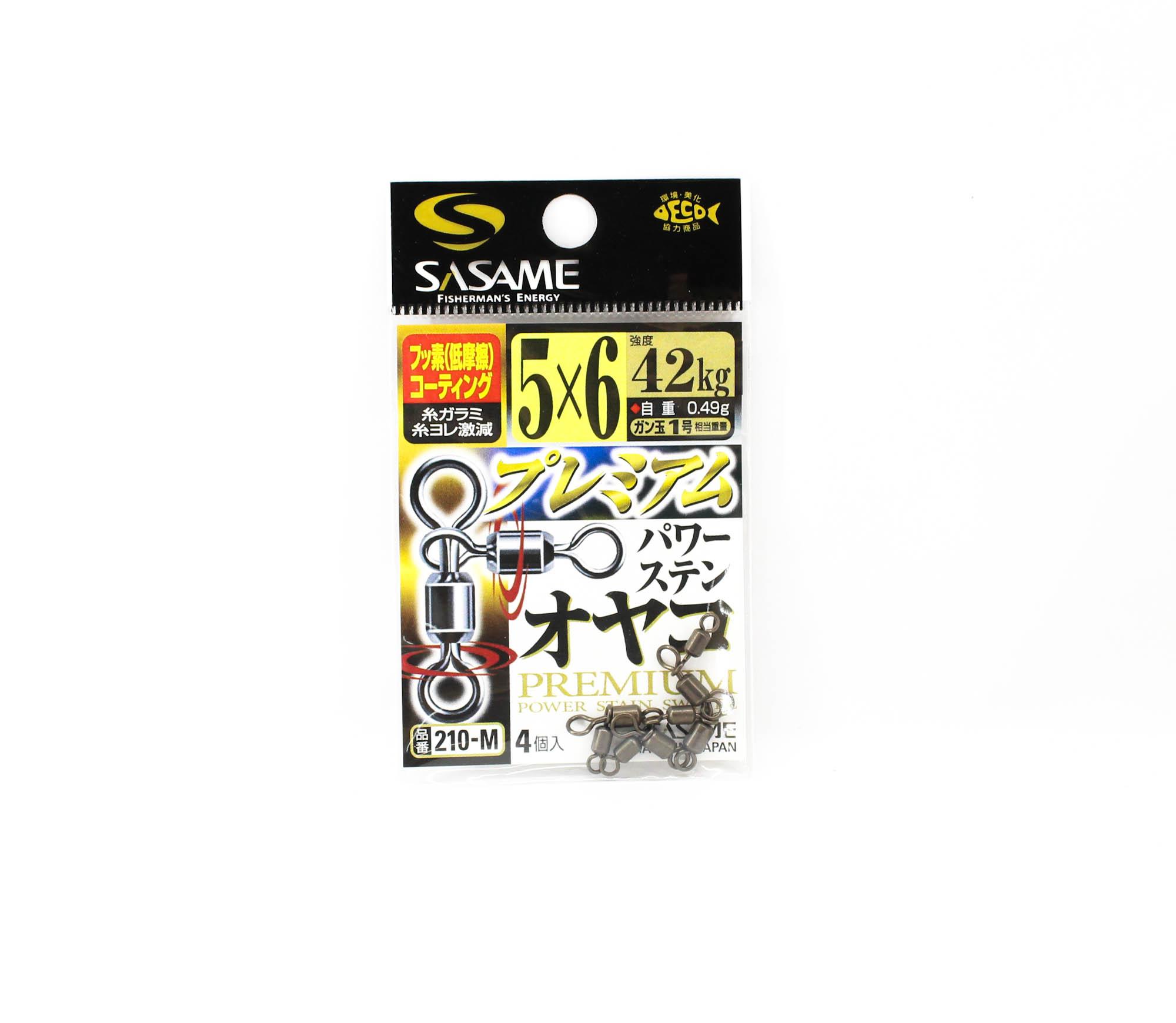 Sasame 210-M Premium Power Swivel Black Size 5 x 6 (3751)
Sasame 210-M Premium Power Swivel Black Size 5 x 6 (3751)