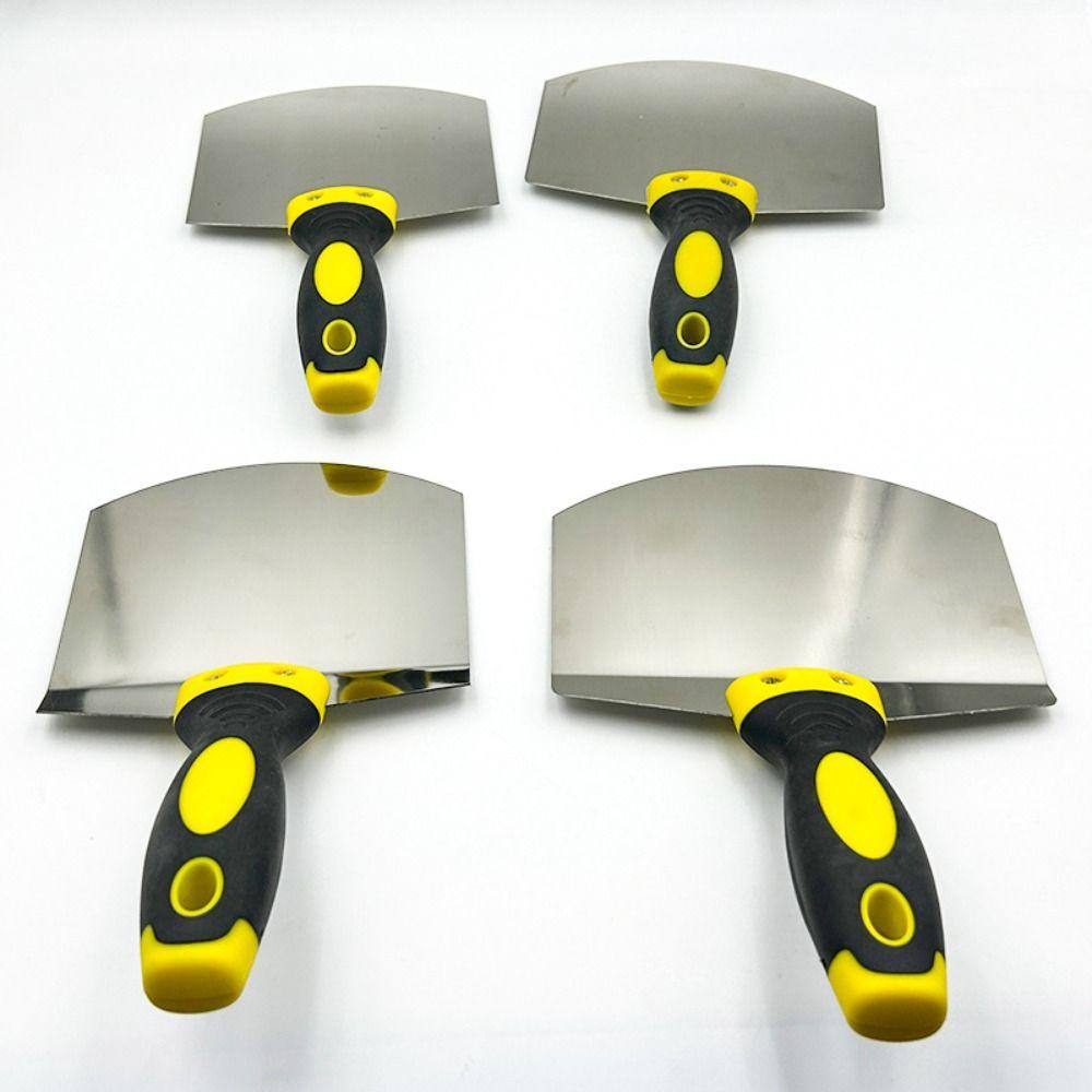 Stainless Steel Putty Shovel Durable Paint Feed Filling Scraper Painters Tool Plaster Trowel Home S-Curved shape
Stainless Steel Putty Shovel Durable Paint Feed Filling Scraper Painters Tool Plaster Trowel Home S-Curved shape