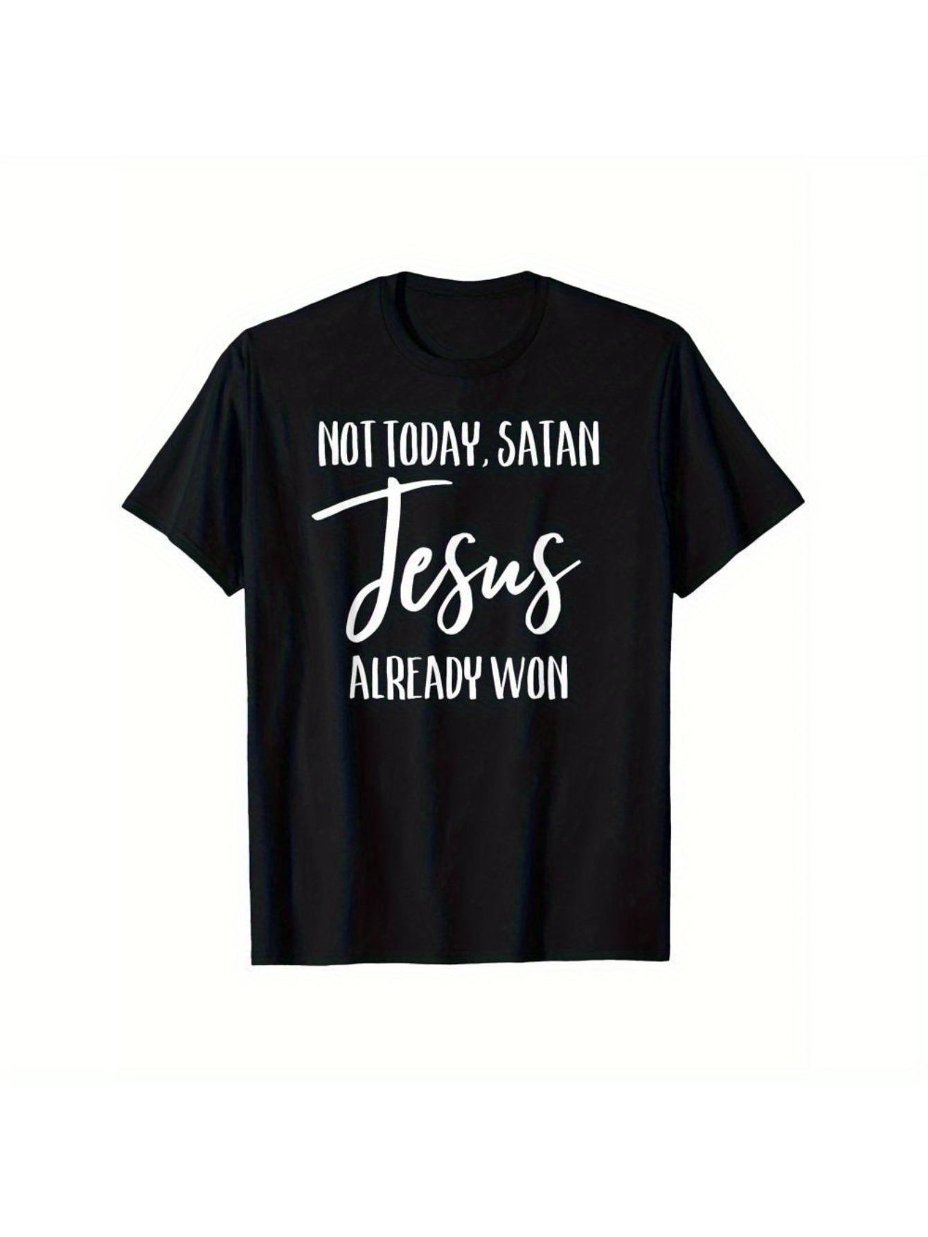 This T-Shirt Features a Bold Christian Message L
This T-Shirt Features a Bold Christian Message L