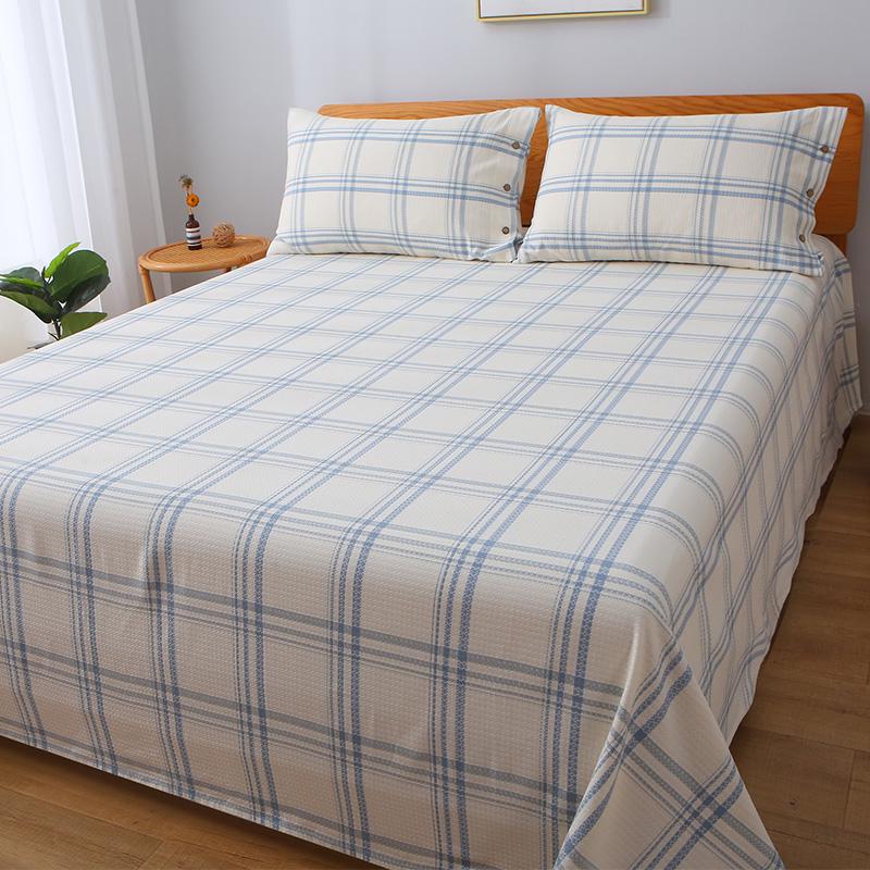 Class A 100% Pure Cotton Thickened Jacquard Bed Sheet, Double Size, Soft for Autumn and Winter Sheet 2.0*2.3m (1.5m bed)
Class A 100% Pure Cotton Thickened Jacquard Bed Sheet, Double Size, Soft for Autumn and Winter Sheet 2.0*2.3m (1.5m bed)