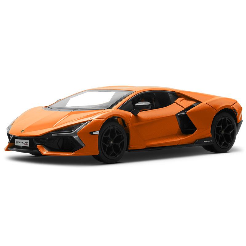 1/24 Lamborghini Revuelto Alloy Sports Car Model Diecast Metal Racing Car Vehicle Model Simulation Sound and Light Kids Toy Gift помаранчевий
1/24 Lamborghini Revuelto Alloy Sports Car Model Diecast Metal Racing Car Vehicle Model Simulation Sound and Light Kids Toy Gift помаранчевий