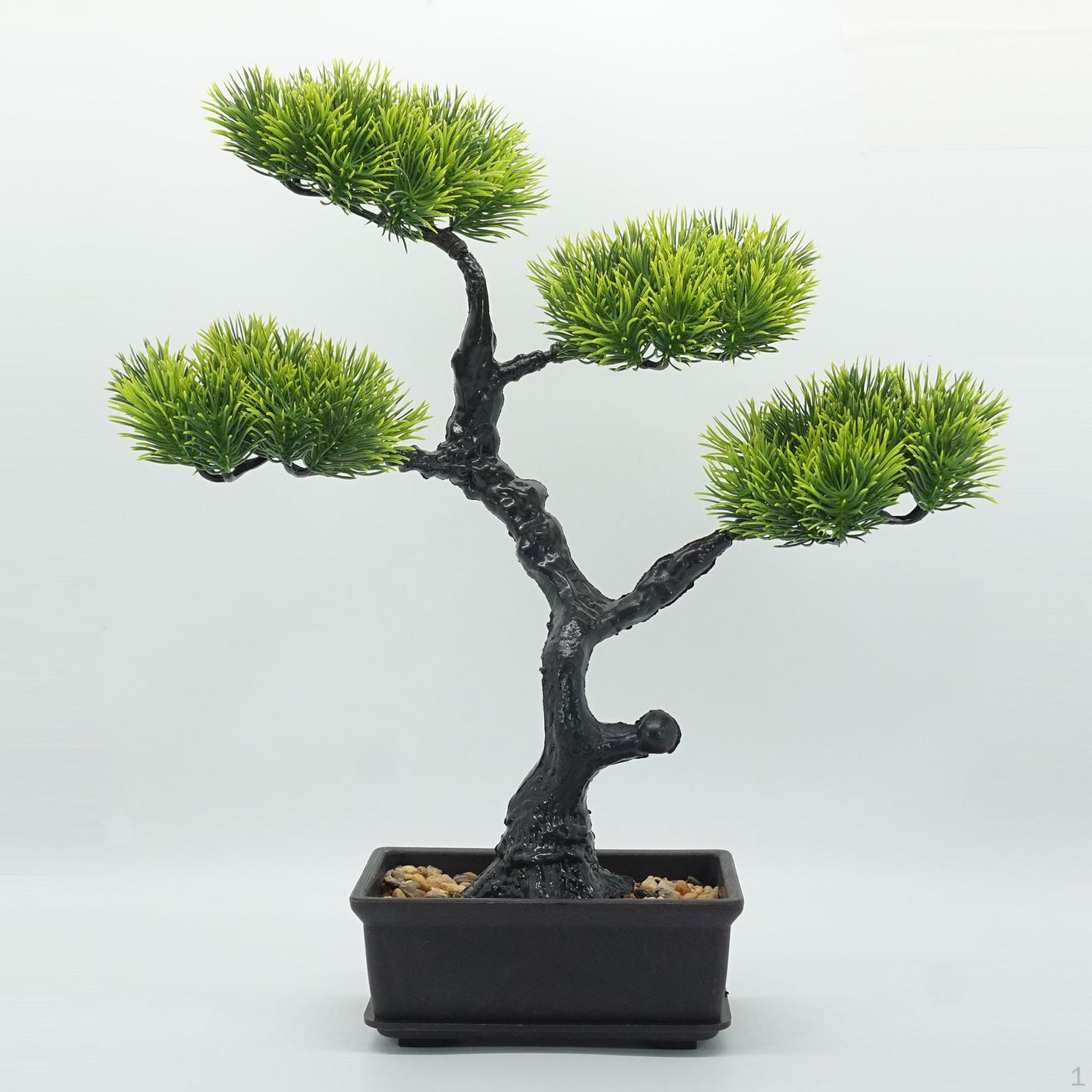 Artificial Bonsai Tree Greenery Ornament Desktop Decorative Decoration Fake Plants with Pot for
Artificial Bonsai Tree Greenery Ornament Desktop Decorative Decoration Fake Plants with Pot for