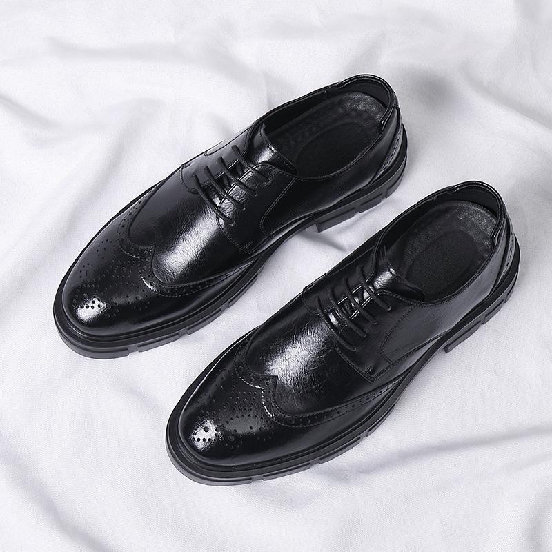 Brock carved inner height increase men s shoes height increase shoes men s 8cm cowhide leather shoes men s British dress wedding shoes 37
Brock carved inner height increase men s shoes height increase shoes men s 8cm cowhide leather shoes men s British dress wedding shoes 37