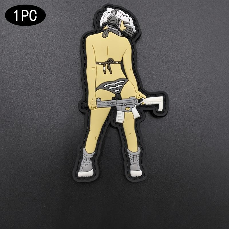 1pc Beautiful Pattern 3D PVC Material Patch Badge with Hook and Loop Backing,For Bags, Backpacks, Vests, and Clothing Decoration
1pc Beautiful Pattern 3D PVC Material Patch Badge with Hook and Loop Backing,For Bags, Backpacks, Vests, and Clothing Decoration