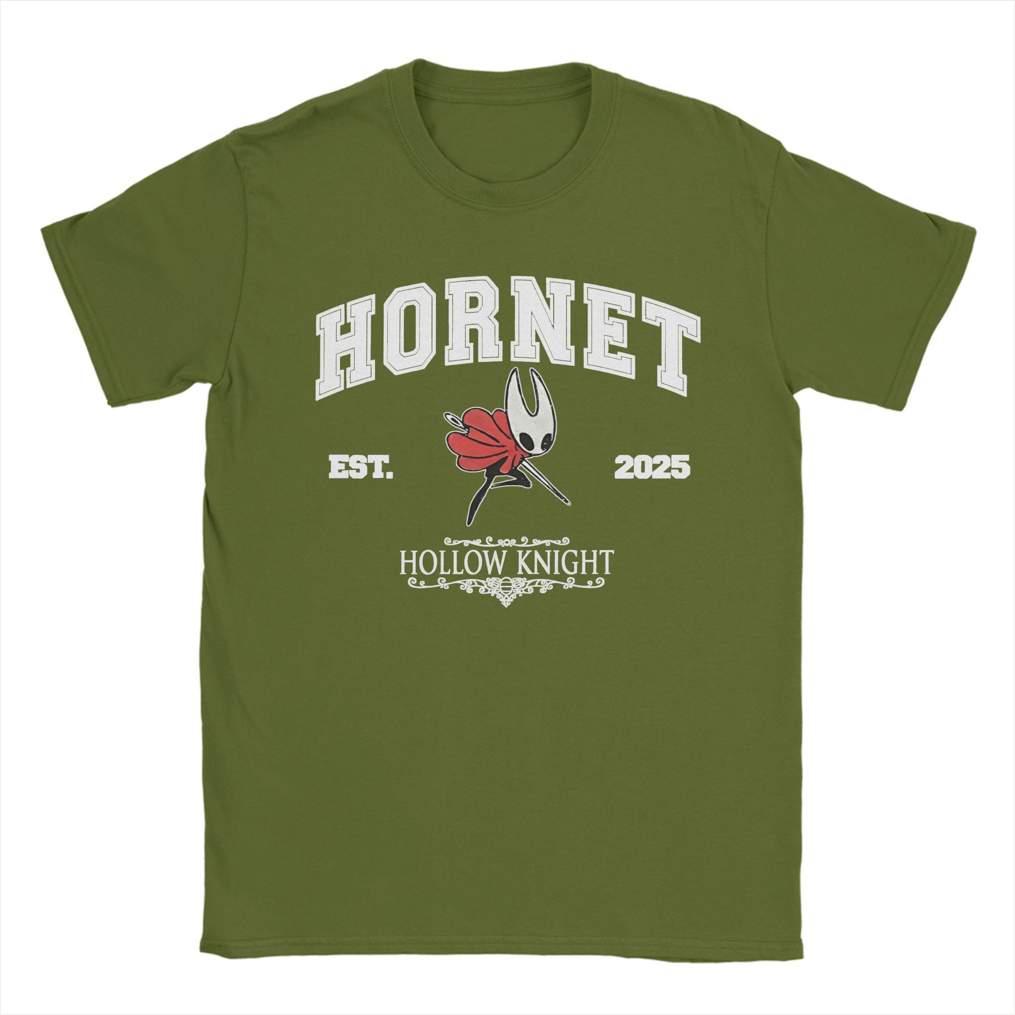 Винтажная футболка Hollow Knight Silksong Hornet Воин-насекомое Мужская футболка с круглым вырезом из хлопка с короткими рукавами Подарок Топы 4XL
Винтажная футболка Hollow Knight Silksong Hornet Воин-насекомое Мужская футболка с круглым вырезом из хлопка с короткими рукавами Подарок Топы 4XL