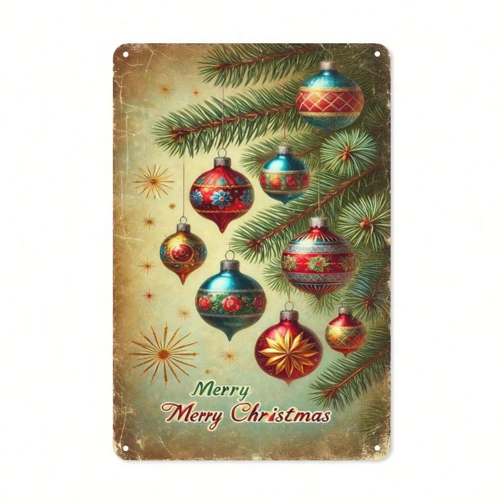 2D Retro Christmas Tree Metal Sign, Rustproof Waterproof, No Holes, Indoor Outdoor Wall Decor for Home, Office, Garage 20x30 різнокольоровий
2D Retro Christmas Tree Metal Sign, Rustproof Waterproof, No Holes, Indoor Outdoor Wall Decor for Home, Office, Garage 20x30 різнокольоровий