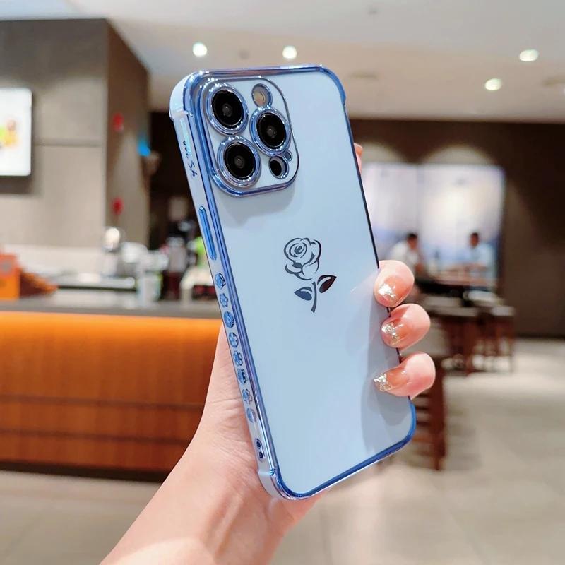 Роскошный мягкий силиконовый чехол с цветком розы для iPhone 11 12 13 14 15 Pro Max X Xs Max XR 7 8 Plus Mini SE, чехол-бампер For iPhone 14Pro Max
Роскошный мягкий силиконовый чехол с цветком розы для iPhone 11 12 13 14 15 Pro Max X Xs Max XR 7 8 Plus Mini SE, чехол-бампер For iPhone 14Pro Max