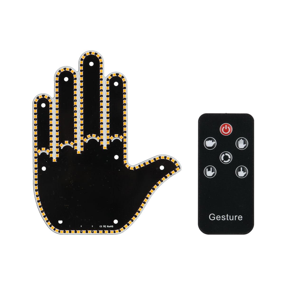 Забавный автомобильный палец-светильник с дистанционным управлением Знаки дорожной ярости Индикатор жеста средним пальцем Янтарный палец Предупреждающий стоп-сигнал Автомобильные аксессуары
Забавный автомобильный палец-светильник с дистанционным управлением Знаки дорожной ярости Индикатор жеста средним пальцем Янтарный палец Предупреждающий стоп-сигнал Автомобильные аксессуары