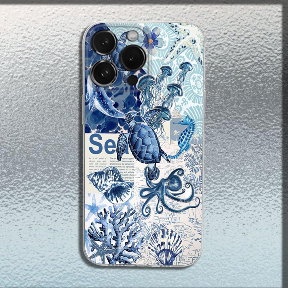 Marine Life Sea Turtle Art Phone Case For iPhone 16,15,14,13,12,11 Plus,Pro,Max,XR,XS,X,Plus,SE,Mini Transparent Soft Cover iPhoneXSMAX
Marine Life Sea Turtle Art Phone Case For iPhone 16,15,14,13,12,11 Plus,Pro,Max,XR,XS,X,Plus,SE,Mini Transparent Soft Cover iPhoneXSMAX