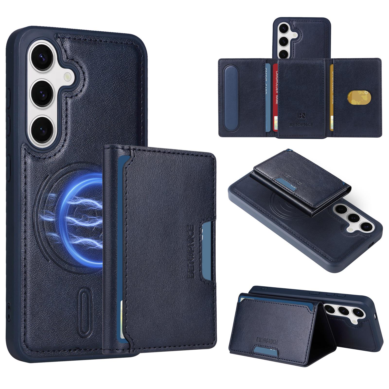 For Samsung Galaxy S24 Magnetic Case BETOPNICE Leather Phone Cover Kickstand with Detachable Card Bag A
For Samsung Galaxy S24 Magnetic Case BETOPNICE Leather Phone Cover Kickstand with Detachable Card Bag A