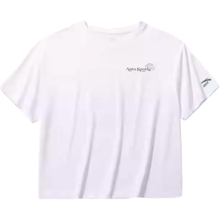 Anta Comfortable Breathable Loose Short Sleeve T-Shirt Women Tops Snow-White 162528105-1 M
Anta Comfortable Breathable Loose Short Sleeve T-Shirt Women Tops Snow-White 162528105-1 M